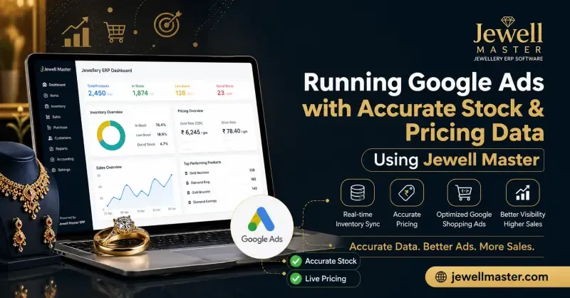 Google Ads with Accurate Stock & Pricing Using Jewell Master